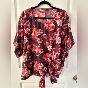 Marc New York Sexy Red Ribbon Shirt